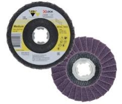 FLAP DISC 6240 125MM X 22.23MM X-LOCK 4921 PURPLE MEDIUM