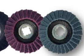 FLAP DISC 6240 125MM X 22.23MM X-LOCK 6921 BLUE FINE