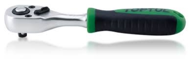 TOPTUL STUBBY CUSHION GRIP RATCHET 1/4" 36G S135