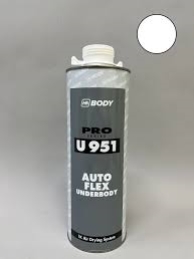 HB BODY U951 WHITE SOLVENT BASED AUTOFLEX UNDERBODY 1L