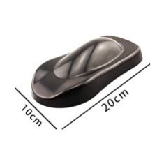 PLASTIC CAR SHAPES FOR PAINT (BLACK)