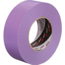 3M 501+ HIGH TEMPERTURE PURPLE MASKING TAPE 24MM