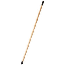 THREADED WOODEN HANDLE 25MM X 1.35M