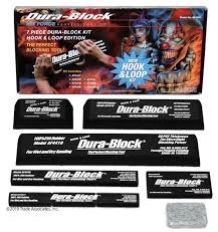DURA-BLOCK 7 PIECE HOOK & LOOP SANDING BLOCK KIT AF44HL