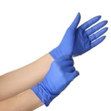 NITRILE GLOVE COBALT BLUE POWDER FREE SMALL (100)