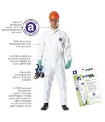 TITAN 380 DISPOSABLE COVERALLS 3XL WHITE