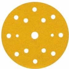 3M P150 HOOKIT GOLD 288U SANDING DISCS 150MM 51546
