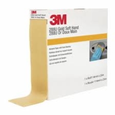 P240 288U SOFT HAND GOLD ABRASIVE SHEET ROLL 40333