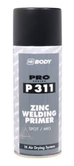 HB BODY P311 ZINC WELDING PRIMER BLACK AEROSOL 400ML