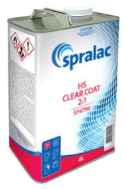 Spralac HS Clearcoat SP4796 (New) 4 litre