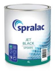 Spralac Jet Black 0095 4 Litre