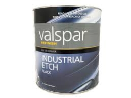 Valspar Industrial Etch Primer Black 4 litre