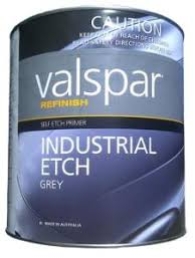 Valspar Industrial Etch Primer Grey 4 Litre