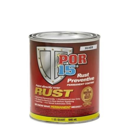 POR-15 SILVER 946ML (QUART)