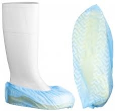 MATHEWS ANTI SKID POLYPROPELENE SHOE COVERS (100 PER CARTON)